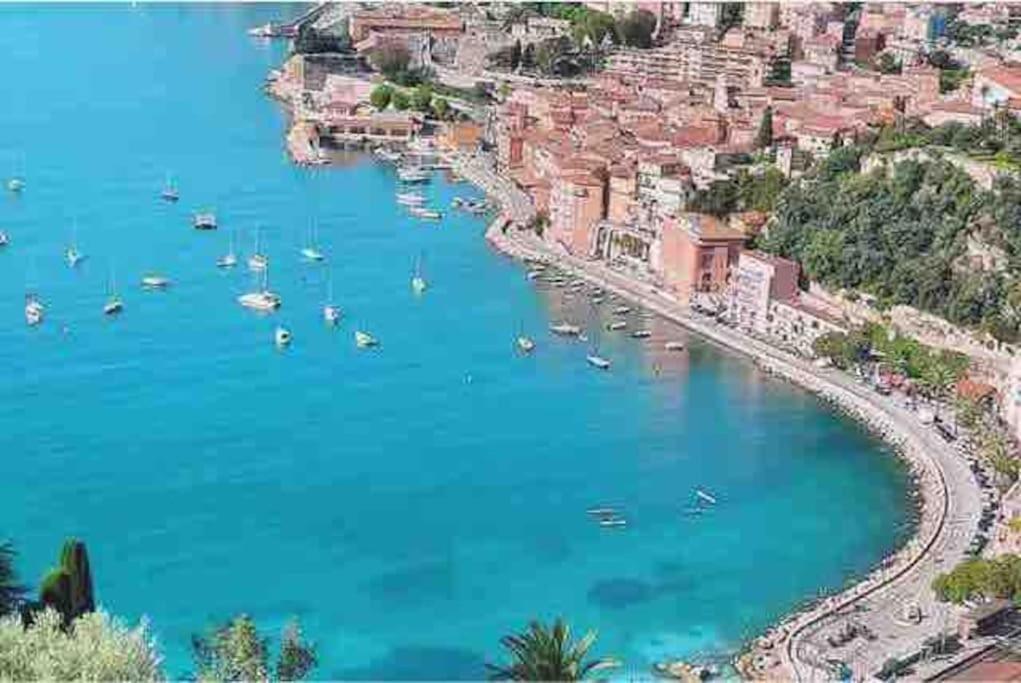 Petit Cocon Lejlighed Villefranche-sur-Mer Eksteriør billede